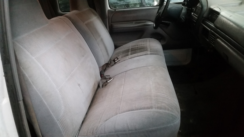 Illustration for article titled Finally found a good untorn bench seat. (update more pics)